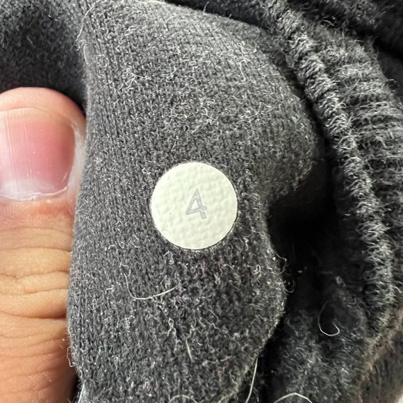 Lululemon Scuba Full Zip Hoodie Sweatshirt Womens 4 Black Jacket Active Gym - Picture 4 of 7
